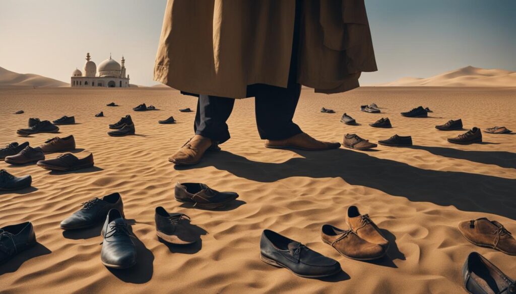 dromen over schoenen en de islam