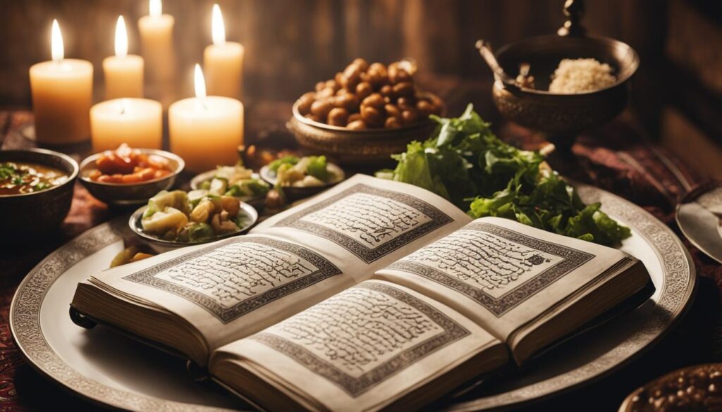 interpretatie van dromen over eten in het islamitische geloof