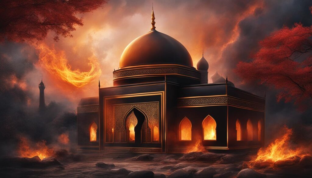dromen betekenis vuur in de islam