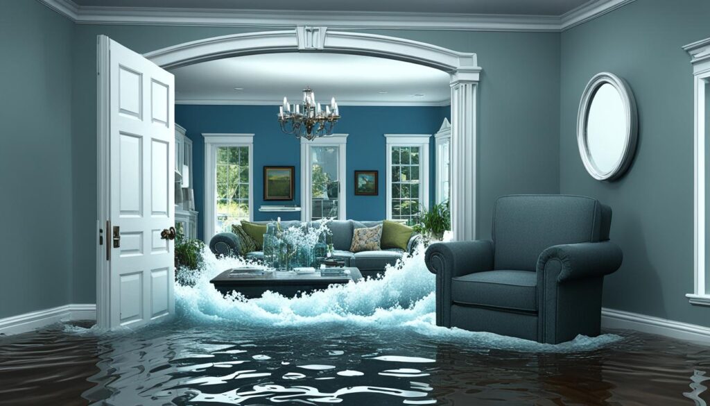 water in huis dromen